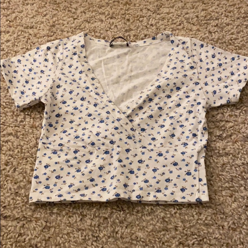 Brandy Melville Amara Floral Top
